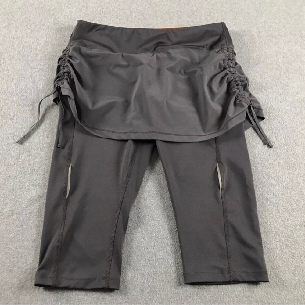 🖤 Hind Skirted Capri Leggings Athletic Running Skort Size Large